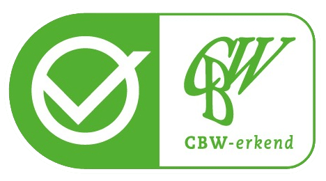 CBW-erkend badge